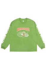 L/S PIGMENT SNAKE TEE / GREEN (CLG-TS 026-014)