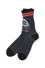 EAGLE SOCKS / BLACK (CLG-AC 026-011)
