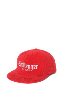 CORDUROY CAP / RED (CLG-AC 026-012)