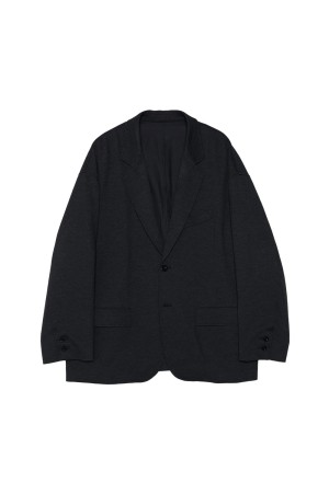 SIDOGRAS Melange Ponte Jacket - BLACK (GM254-20049)