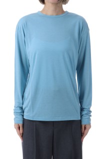MODAL SILK JERSEY CREW NECK - PINK(012) (KKAGLM0011)