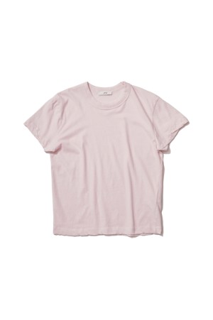 FRESCA SINGLE JERSEY COMPACT T-SHIRT - PINK (KKAGLM0402)