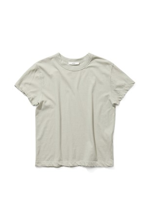 FRESCA SINGLE JERSEY COMPACT T-SHIRT - BEIGE (KKAGLM0402)