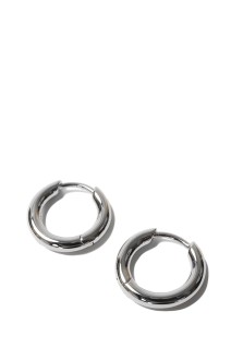 Classic Hoops Small - SILVER (100193)