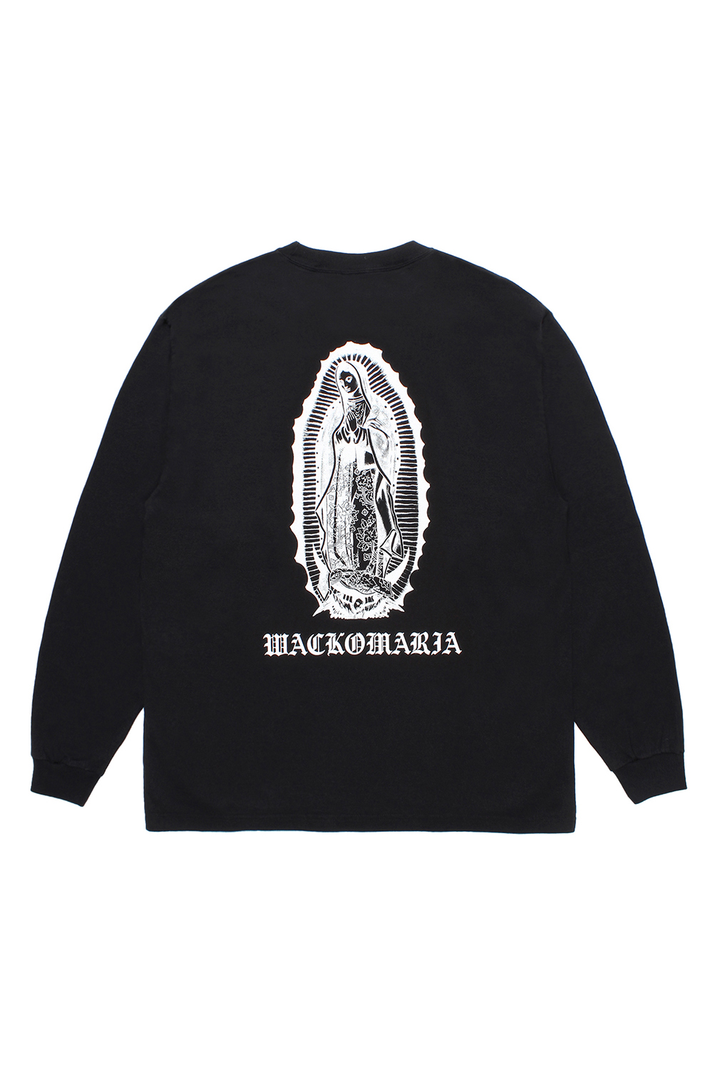 WASHED HEAVY WEIGHT CREW NECK LONG SLEEVE T-SHIRT ( TYPE-1