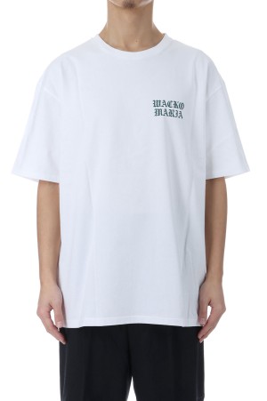 WASHED HEAVY WEIGHT CREW NECK T-SHIRT ( TYPE-2 ) / WHITE (26SSE-WMT-WT02)