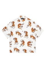 TIM LEHI / HAWAIIAN SHIRT S/S ( TYPE-3 ) / WHITE (26SSE-WMS-HI04)