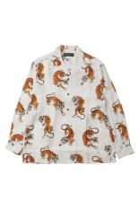 TIM LEHI / HAWAIIAN SHIRT L/S ( TYPE-3 ) / WHITE (26SSE-WMS-HI05)