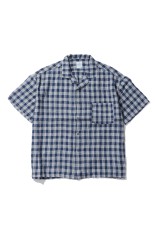 LINEN PALAKA KAIKIN SHIRT / NAVY (PC-002-3862)