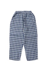 LINEN PALAKA PEACE PANTS / NAVY (PC-002-3863)