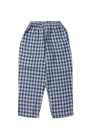 LINEN PALAKA PEACE PANTS / NAVY (PC-002-3863)