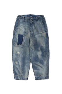 STEINBECK DENIM POCKET PANTS VINTAGE CUSTOM / BLUE (PC-005-2499)