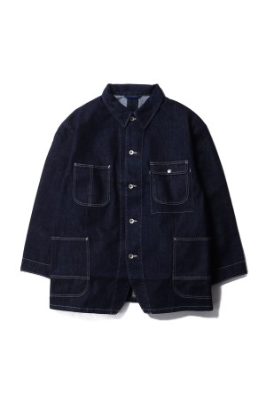 STEINBECK DENIM COVERALLS / DARK NAVY (PC-005-3833)