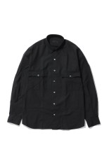 ROLL UP TRAVELER'S SHIRT / BLACK (PC-016-3983)