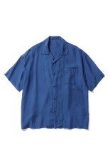 H/W INDIGO SILK SHIRT / BLUE (PC-024-3337)