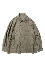 M-51 Shirts Jacket - Green Plaids (U26S-18-0007)