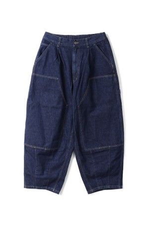 Double-Knee Balloon Painter Pants - INDIGO (26SS_12_1008SSBALOONPT01)