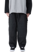 Double-Knee Balloon Painter Pants - BLACK (26SS_12_1008SSBALOONPT01)