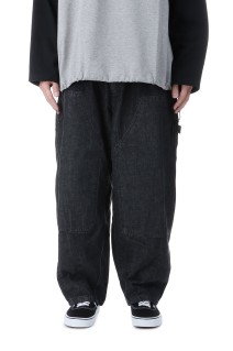 Double-Knee Balloon Painter Pants - BLACK (26SS_12_1008SSBALOONPT01)