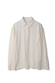 Sidetuck Silky Shirts -ECRU (12610410)
