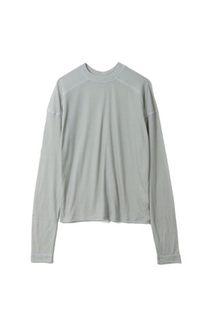 Hightwist Gauze Long T-shirts -SAGE (12610620)