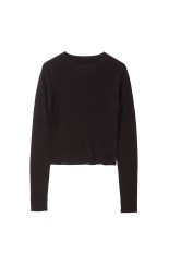 Compact Smooth Knit -DARK BROWN  (12610510)