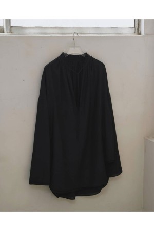 Skipper Silky Shirts -BLACK (12610413)