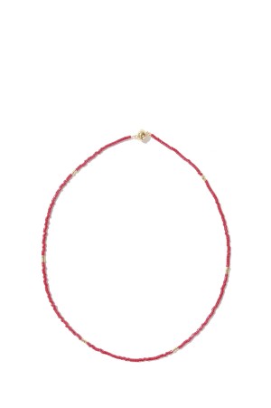 Thin Beads Choker -RED(12610904)