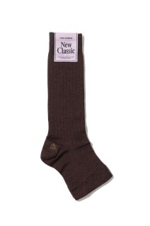 cotton wide ribbed leg warmers 28 - Brown (176N5_1LW-28C)
