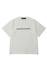 MOUT BLUR LOGO T- SHIRTS - White (MT1909)
