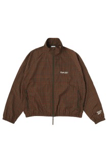 Reebok / Track Jacket - Brown Plaid (SD26S-JK01)