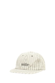 Classic Logo Cotton Linen Cap - Khaki Stripe (SD26S-CP04)