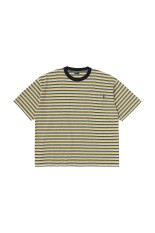 Striped S/S Tee - Gold / Black (SD26S-CT07)