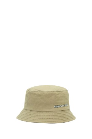 Cartoon Logo Bucket Hat - Khaki (SD26S-CP05)