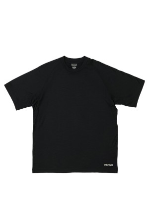 Marmot Merino Wool Tee - BLACK (MTFW25UST073)