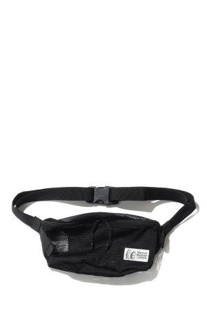 MMW Mesh Waist Pouch - BLACK (MTSS25UBG231)