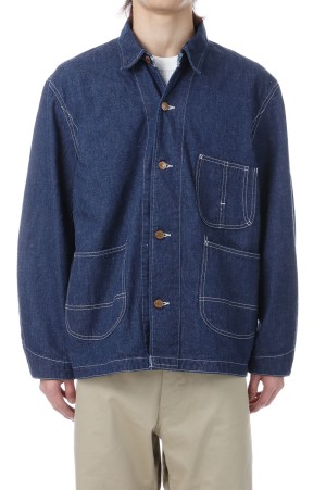 9.5oz Nepped Denim Coverall - ONE WASH (RN1026SDQ)