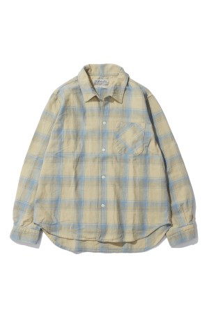Vintage Check Shirt - YELLOW (RN30389056)