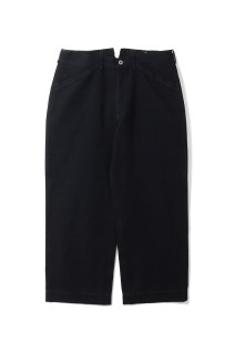 EARLY WORK TROUSERS - BLACK (707-261044)