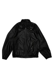 LEATHER BROUSON - BLACK (261-60405)