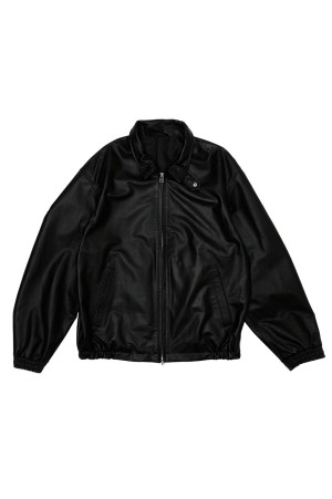 LEATHER BROUSON - BLACK (261-60405)