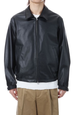 LEATHER BROUSON - BLACK (261-60405)