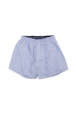 COTTON TRANKS - SAX STRIPE (253-60909)