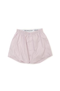 COTTON TRANKS - PINK STRIPE (253-60909)