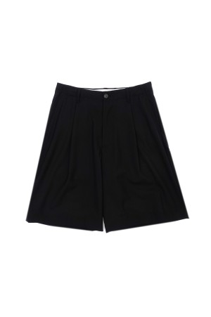 WOOL SHORTS - BLACK (261-60507)
