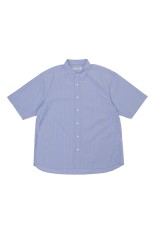 S/S REGULAR SHIRTS - BLUE STRIPE (261-60301)