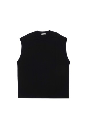 SLEEVE LESS T-SHIRTS - BLACK (261-60107)