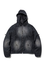CPG CURVE CORD DENIM JACKET - BLACK (26SS-CPG-05 / FS1925)
