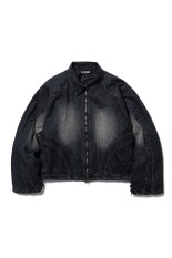 CPG CURVE CORD DENIM JACKET - BLACK (26SS-CPG-05 / FS1925