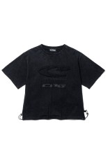 CPG FRT LOGO DYE TEE - BLACK (26SS-CPG-11 / FS2023)